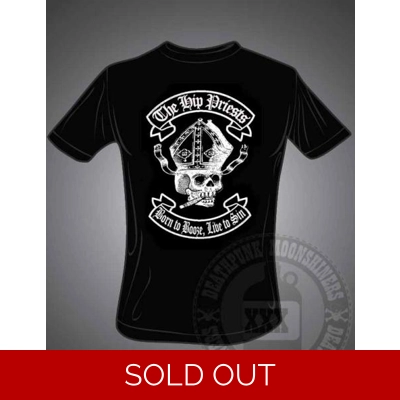 The Hip Priests - Born To Booze T Shirt